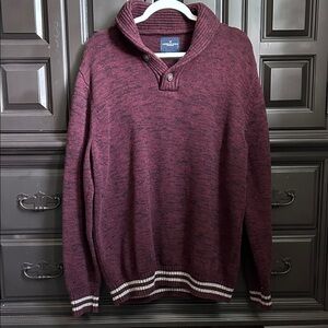 American Eagle Outfitters Maroon Turtleneck Sweater